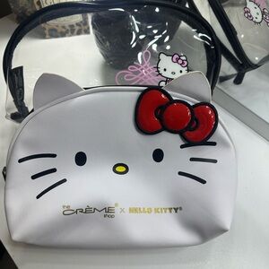 Hello Kitty White and Red Cosmetic Bag